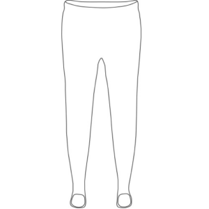 Boys White Pants L4+